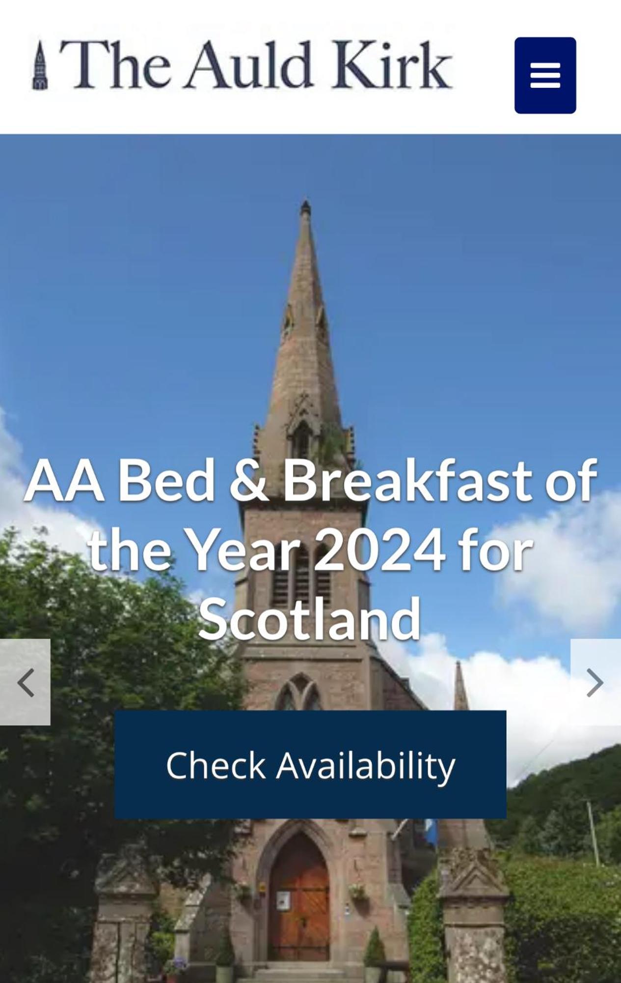 The Auld Kirk Bed & Breakfast Ballater Exterior photo